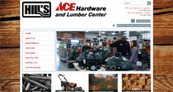 Desktop Screenshot of hillsace.com